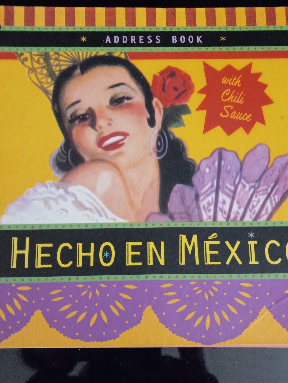 HECHO EN MEXICO  vintage Address Book